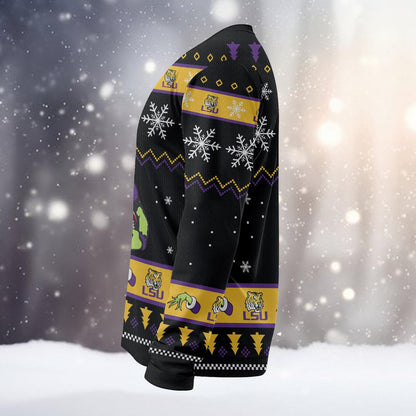 Lsu Tigers Custom Chrismas Ugly Sweater
