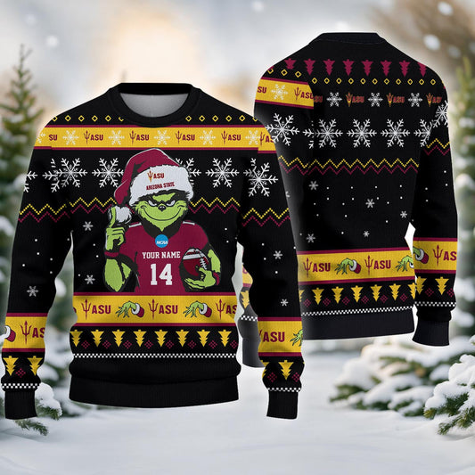 Arizona State Sun Devils Custom Chrismas Ugly Sweater