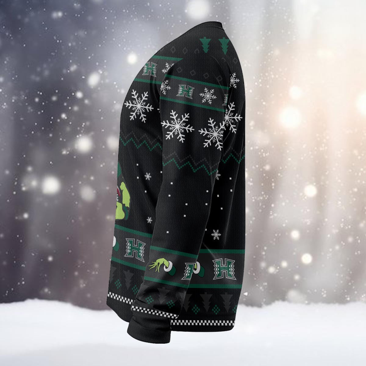 Hawaii Rainbow Warriors Custom Chrismas Ugly Sweater