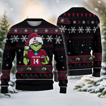 South Carolina Gamecocks Custom Chrismas Ugly Sweater