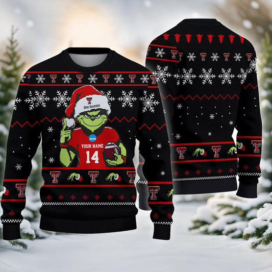 Texas Tech Red Raiders Custom Chrismas Ugly Sweater