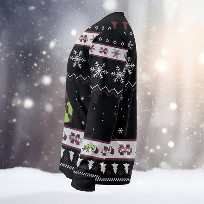 Mississippi State Bulldogs Custom Chrismas Ugly Sweater