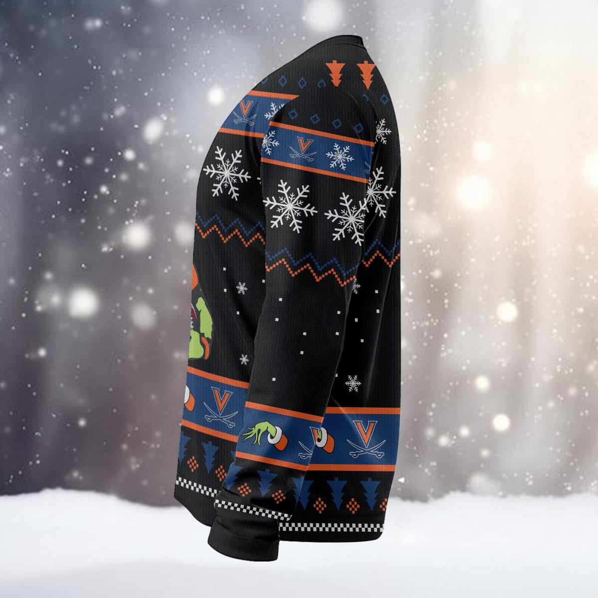 Virginia Cavaliers Custom Chrismas Ugly Sweater
