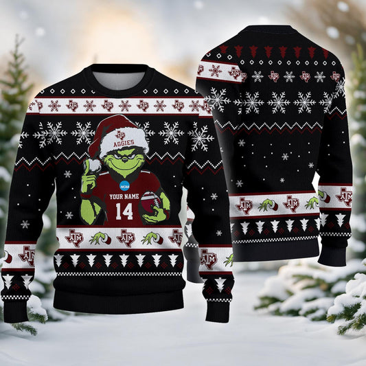 Texas A&m Aggies Custom Chrismas Ugly Sweater