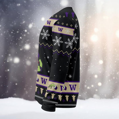 Washington Huskies Custom Chrismas Ugly Sweater