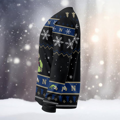 Navy Midshipmen Custom Chrismas Ugly Sweater