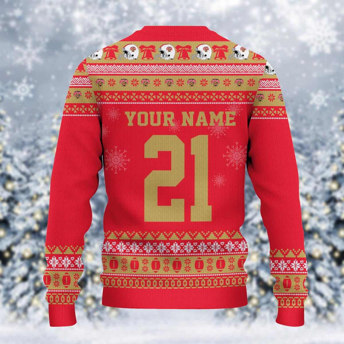 Maryland Terrapins Mickey Mouse Santa Ugly Christmas Sweater