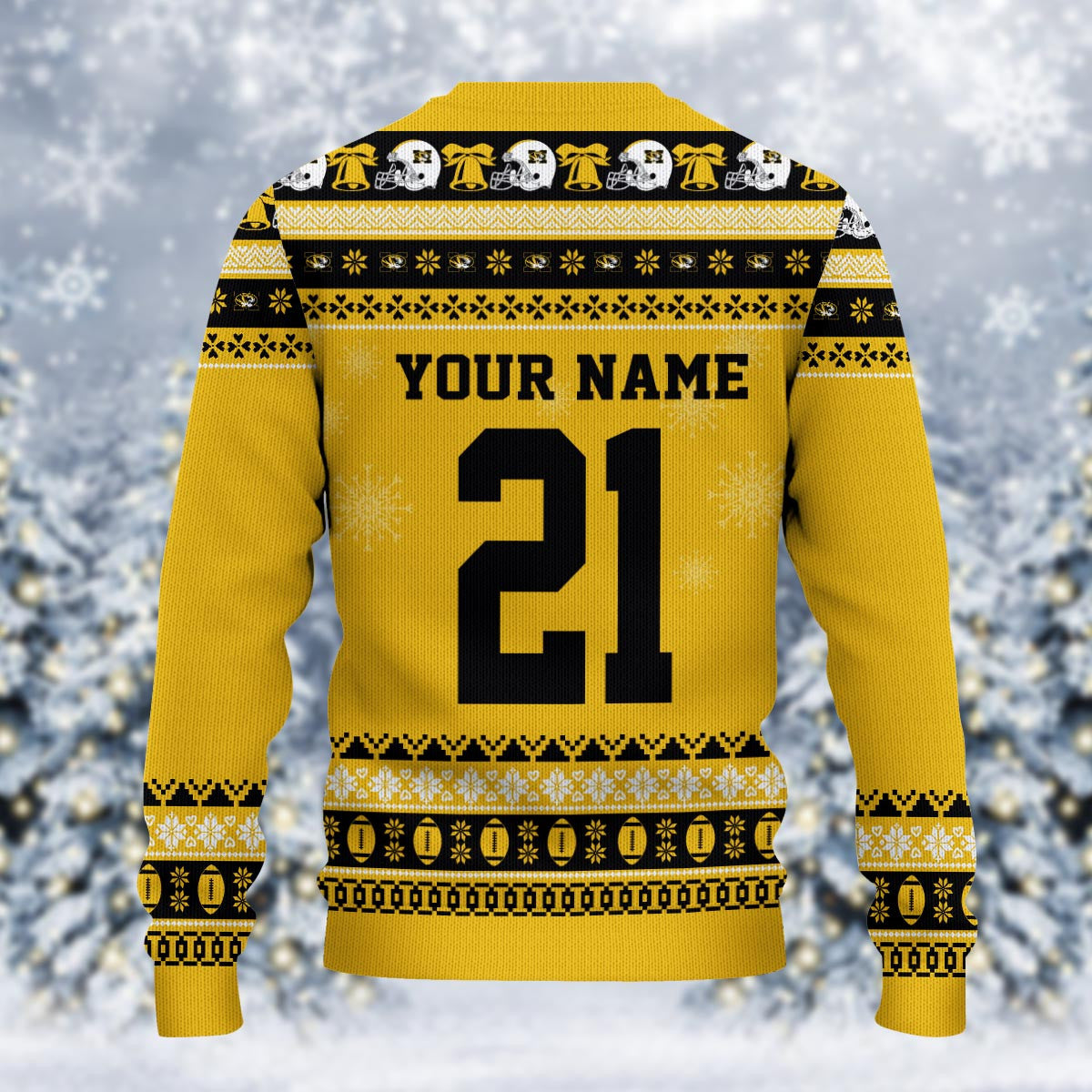 Missouri Tigers Mickey Mouse Santa Ugly Christmas Sweater