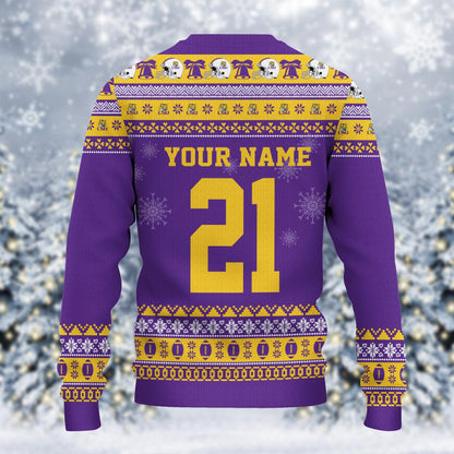 Lsu Tigers Mickey Mouse Santa Ugly Christmas Sweater