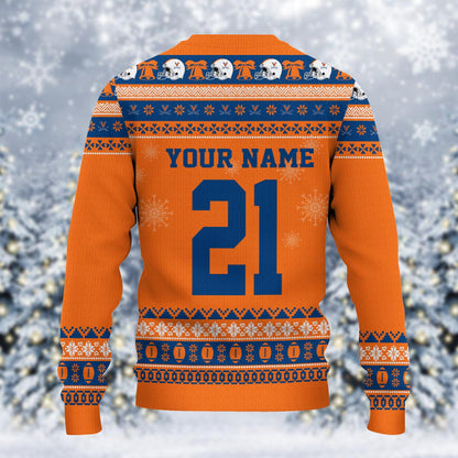 Virginia Cavaliers Mickey Mouse Santa Ugly Christmas Sweater
