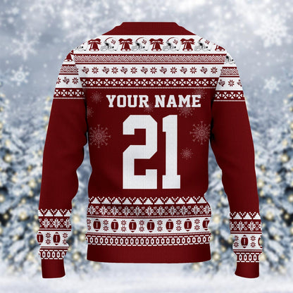Texas A&m Aggies Mickey Mouse Santa Ugly Christmas Sweater