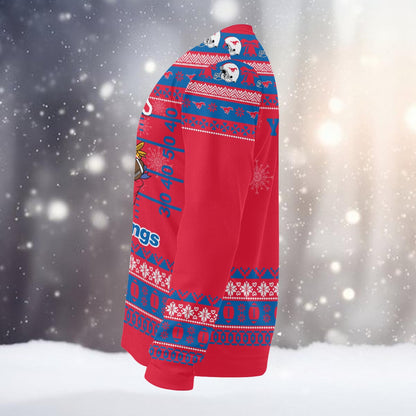 Smu Mustangs Mickey Mouse Santa Ugly Christmas Sweater
