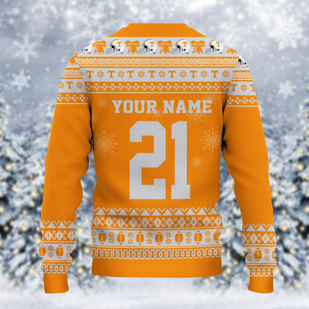 Tennessee Volunteers Mickey Mouse Santa Ugly Christmas Sweater