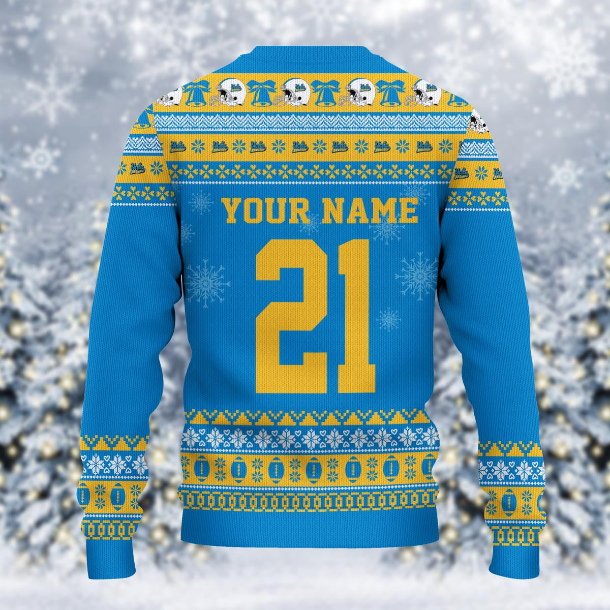 Ucla Bruins Mickey Mouse Santa Ugly Christmas Sweater