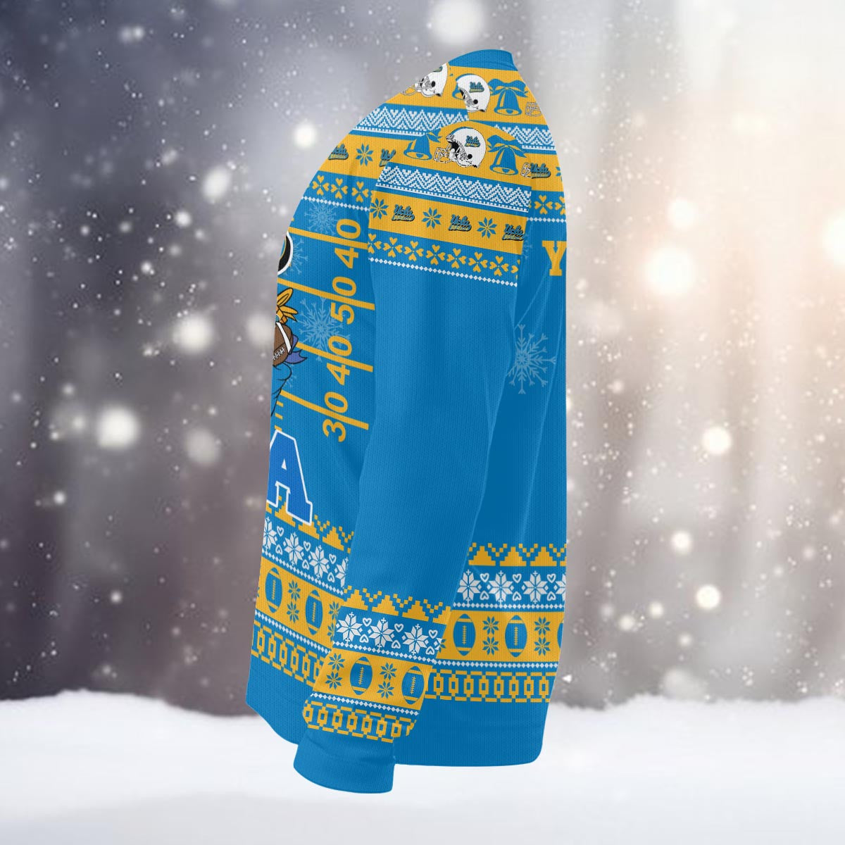 Ucla Bruins Mickey Mouse Santa Ugly Christmas Sweater