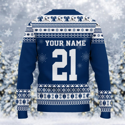 Penn State Nittany Lions Mickey Mouse Santa Ugly Christmas Sweater