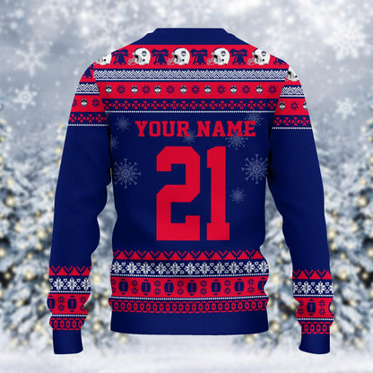 Uconn Huskies Mickey Mouse Santa Ugly Christmas Sweater