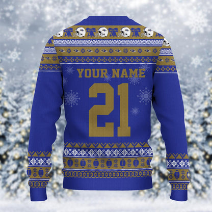 Baltimore Ravens Mickey Mouse Santa Ugly Christmas Sweater