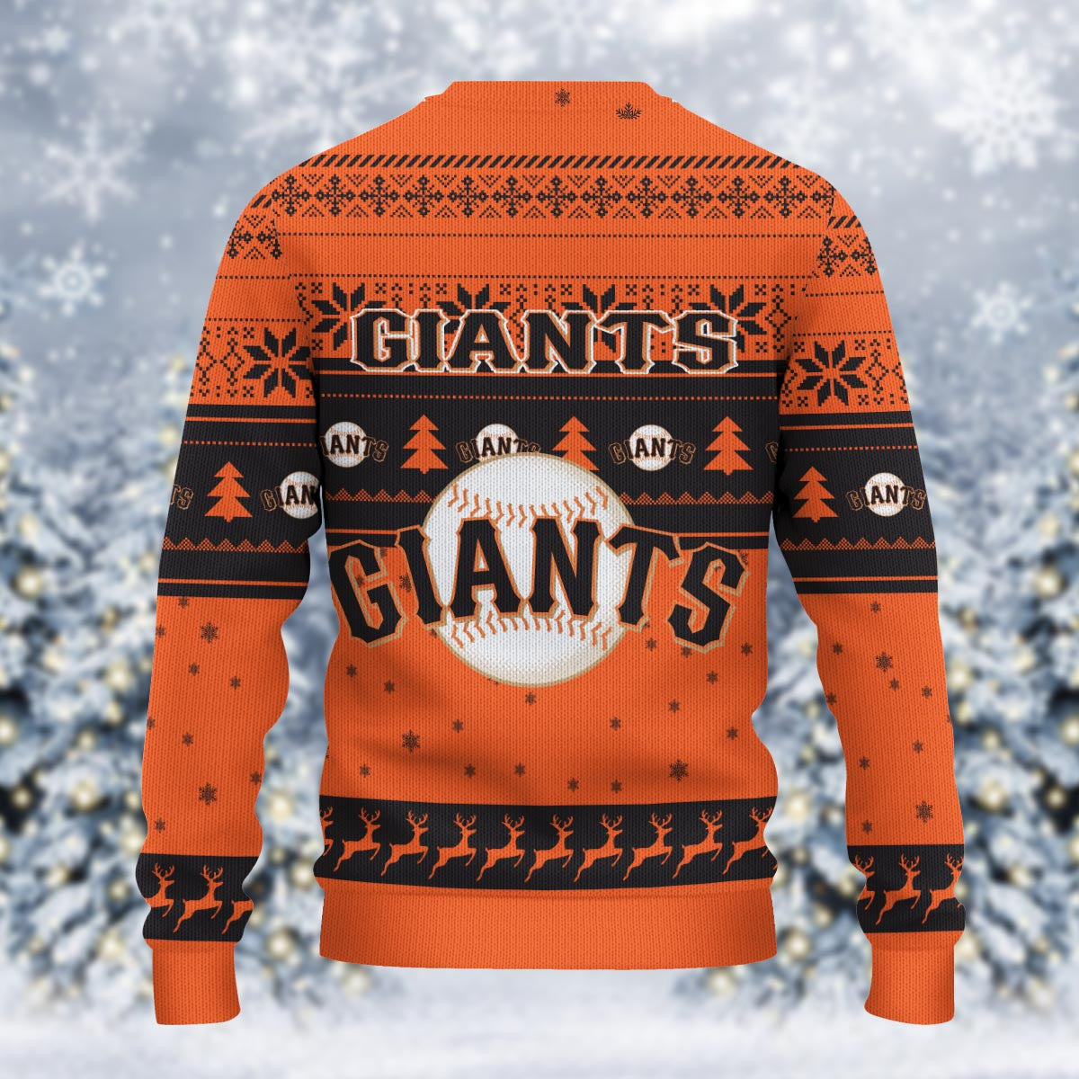 San Francisco Giants Grinch Christmas Ugly Sweater