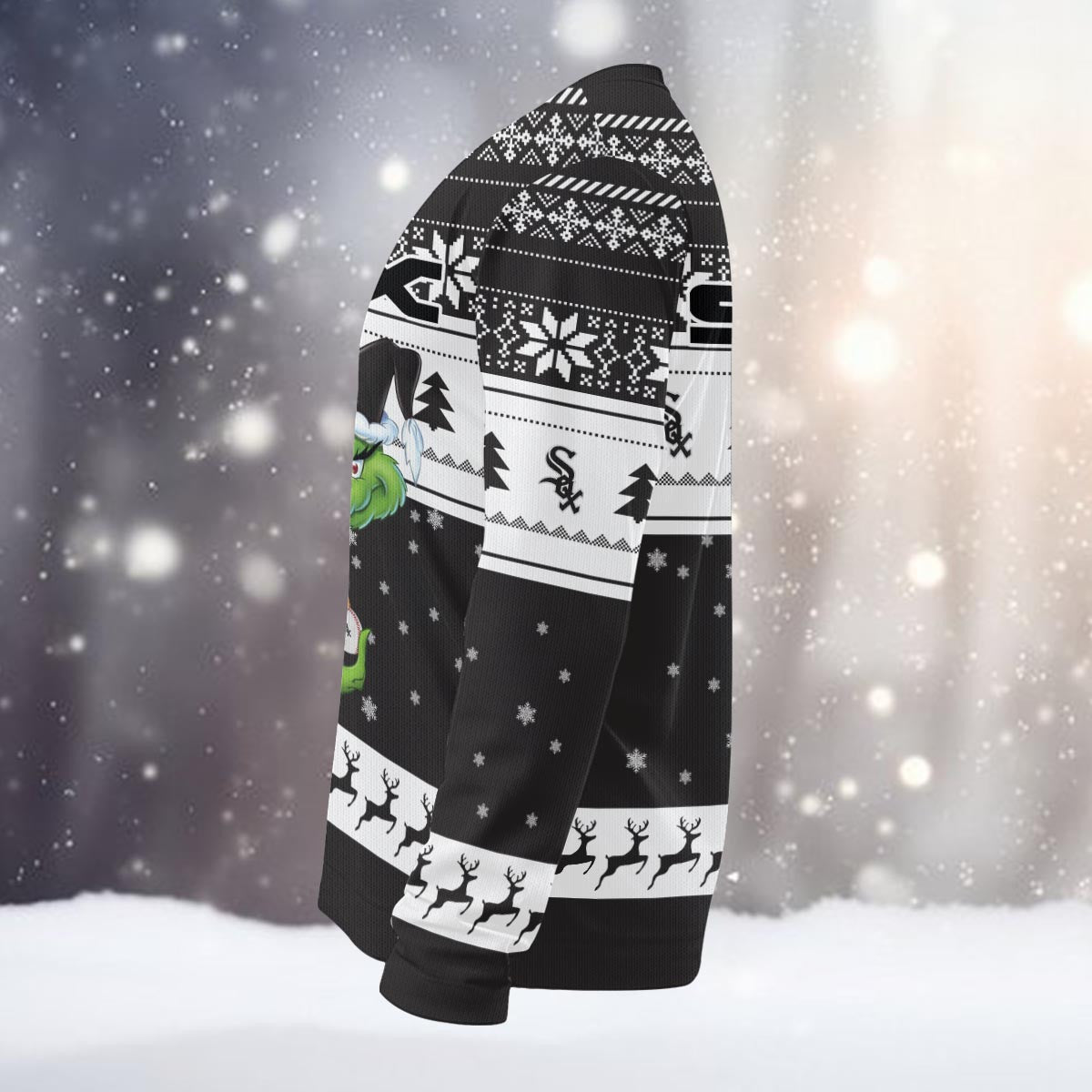 Chicago White Sox Grinch Christmas Ugly Sweater