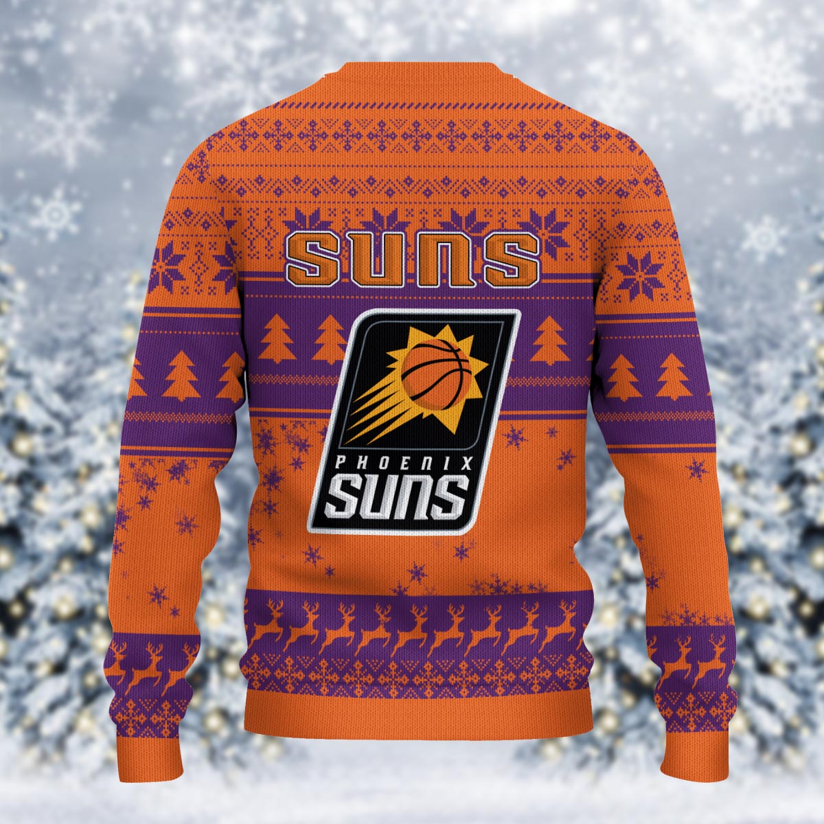 Phoenix Suns Grinch Christmas Ugly Sweater