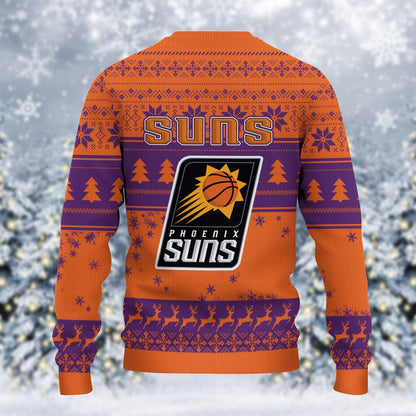 Phoenix Suns Grinch Christmas Ugly Sweater