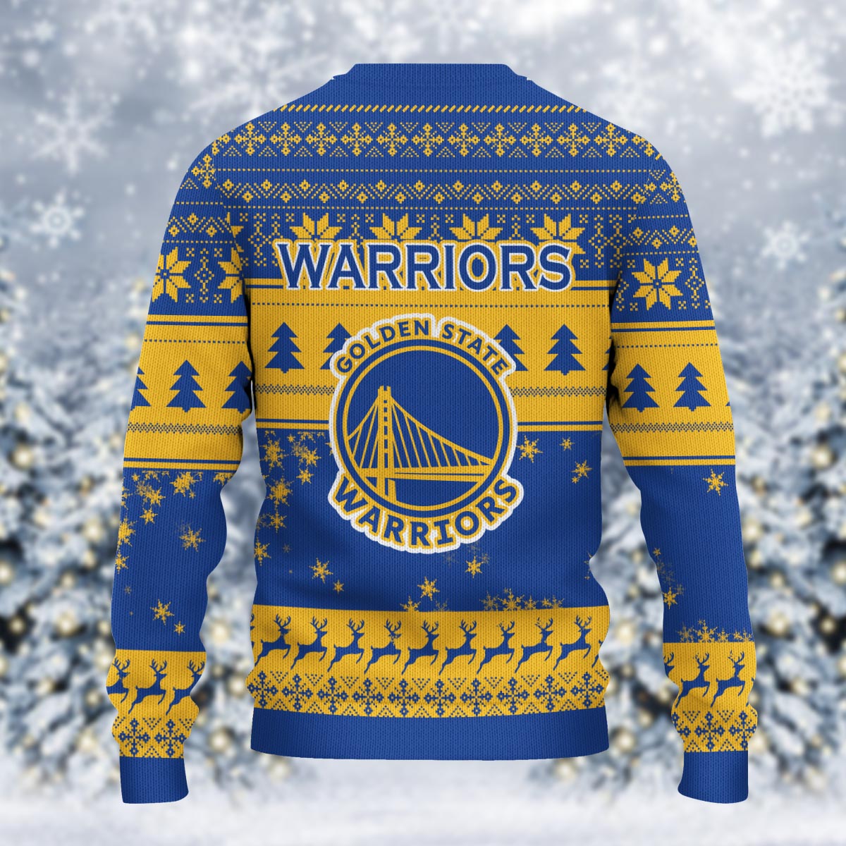 Golden State Warriors Grinch Christmas Ugly Sweater