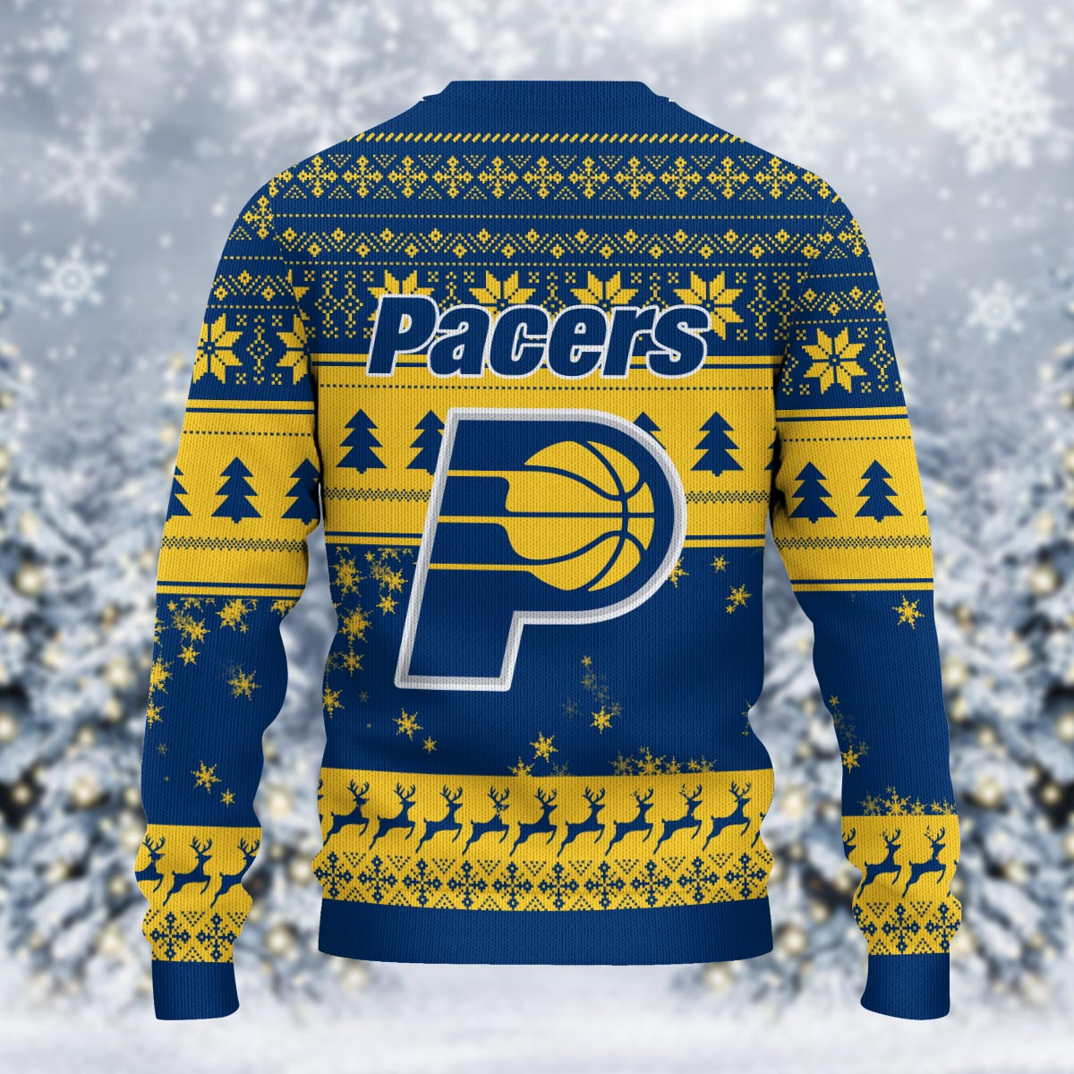 Indiana Pacers Grinch Christmas Ugly Sweater
