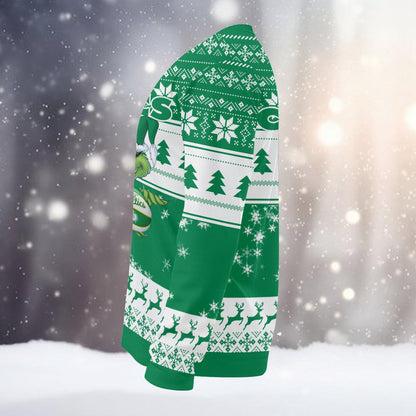 Boston Celtics Grinch Christmas Ugly Sweater