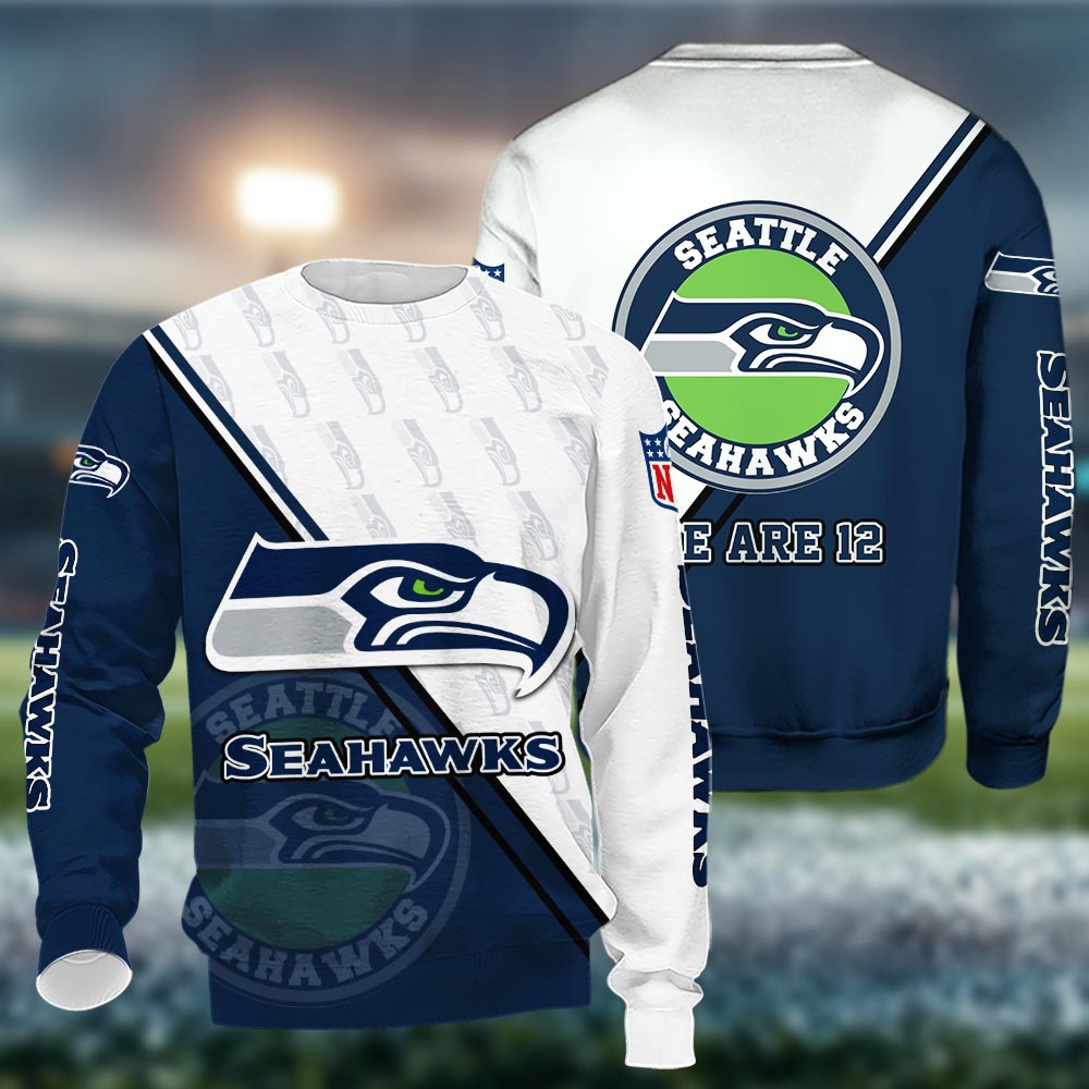 Seattle Seahawks Logo 3d Clothing