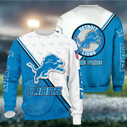Detroit Lions Logo 3d Clothing