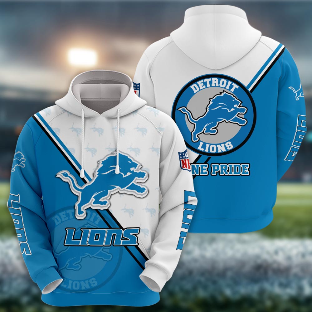 Detroit Lions Logo 3d Clothing