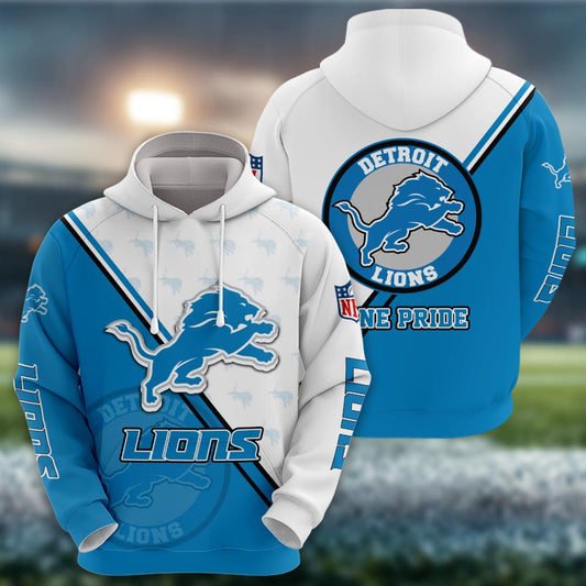 Detroit Lions Logo 3d Clothing