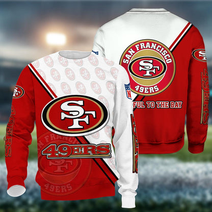 San Francisco 49ers Logo 3d Clothing