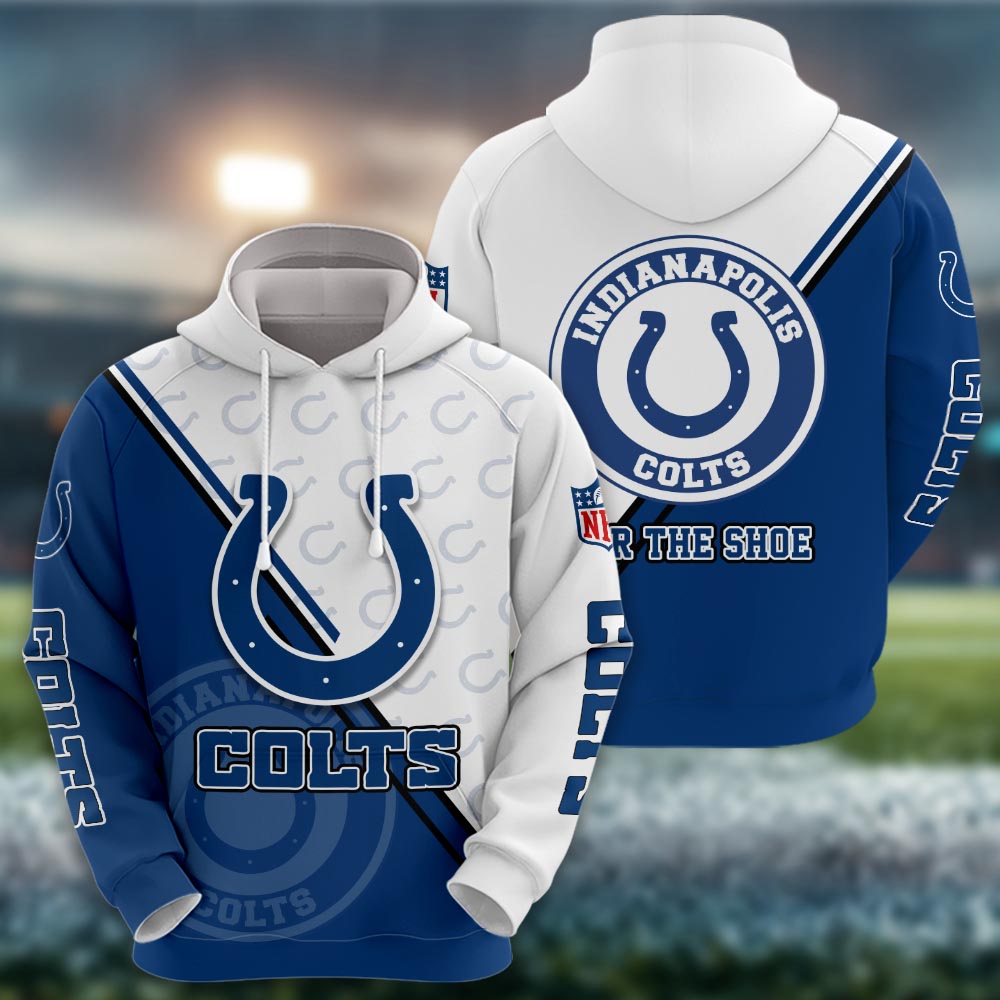Indianapolis Colts Logo 3d Clothing