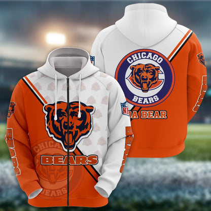 Chicago Bears Logo 3d Clothing