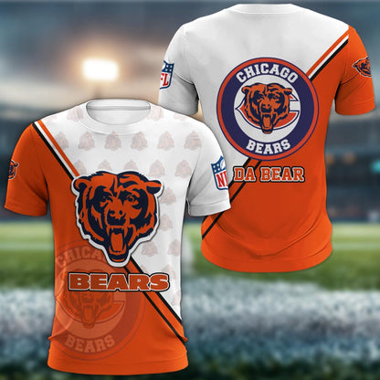 Chicago Bears Logo 3d Clothing