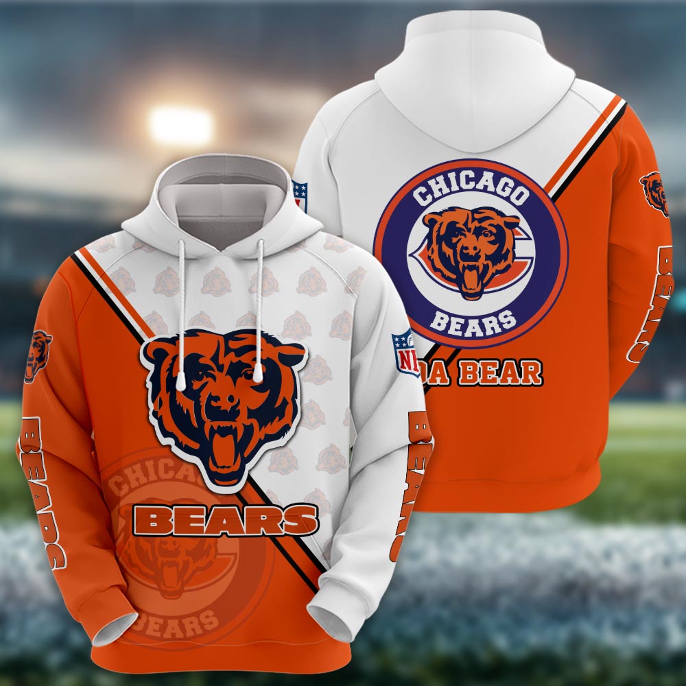 Chicago Bears Logo 3d Clothing