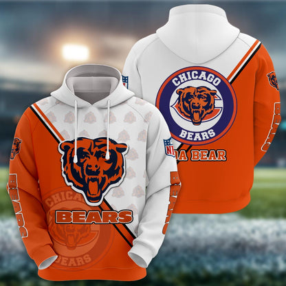 Chicago Bears Logo 3d Clothing