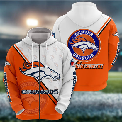 Denver Broncos Logo 3d Clothing