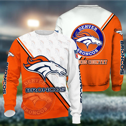 Denver Broncos Logo 3d Clothing