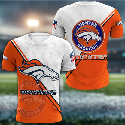 Denver Broncos Logo 3d Clothing