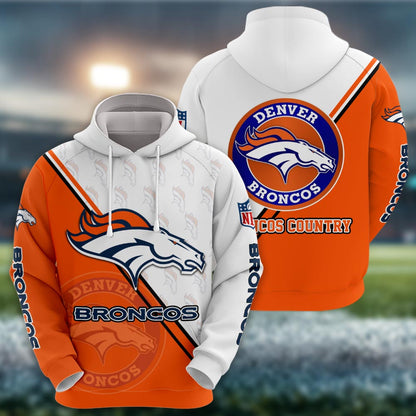 Denver Broncos Logo 3d Clothing