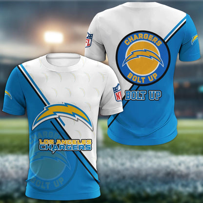 Los Angeles Chargers Logo 3d Clothing
