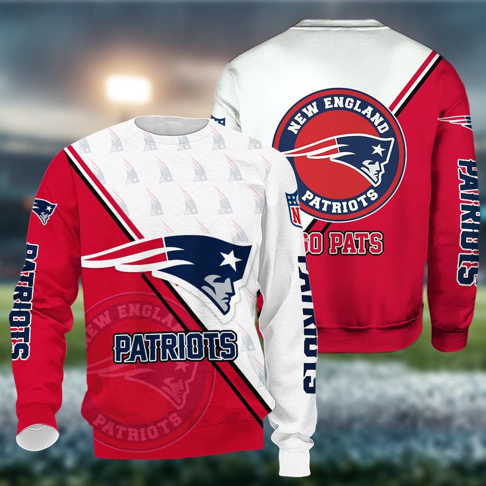New England Patriots Logo 3d Clothing