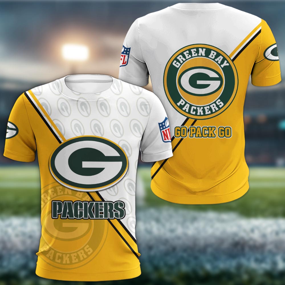 Green Bay Packers Logo 3d Clothing