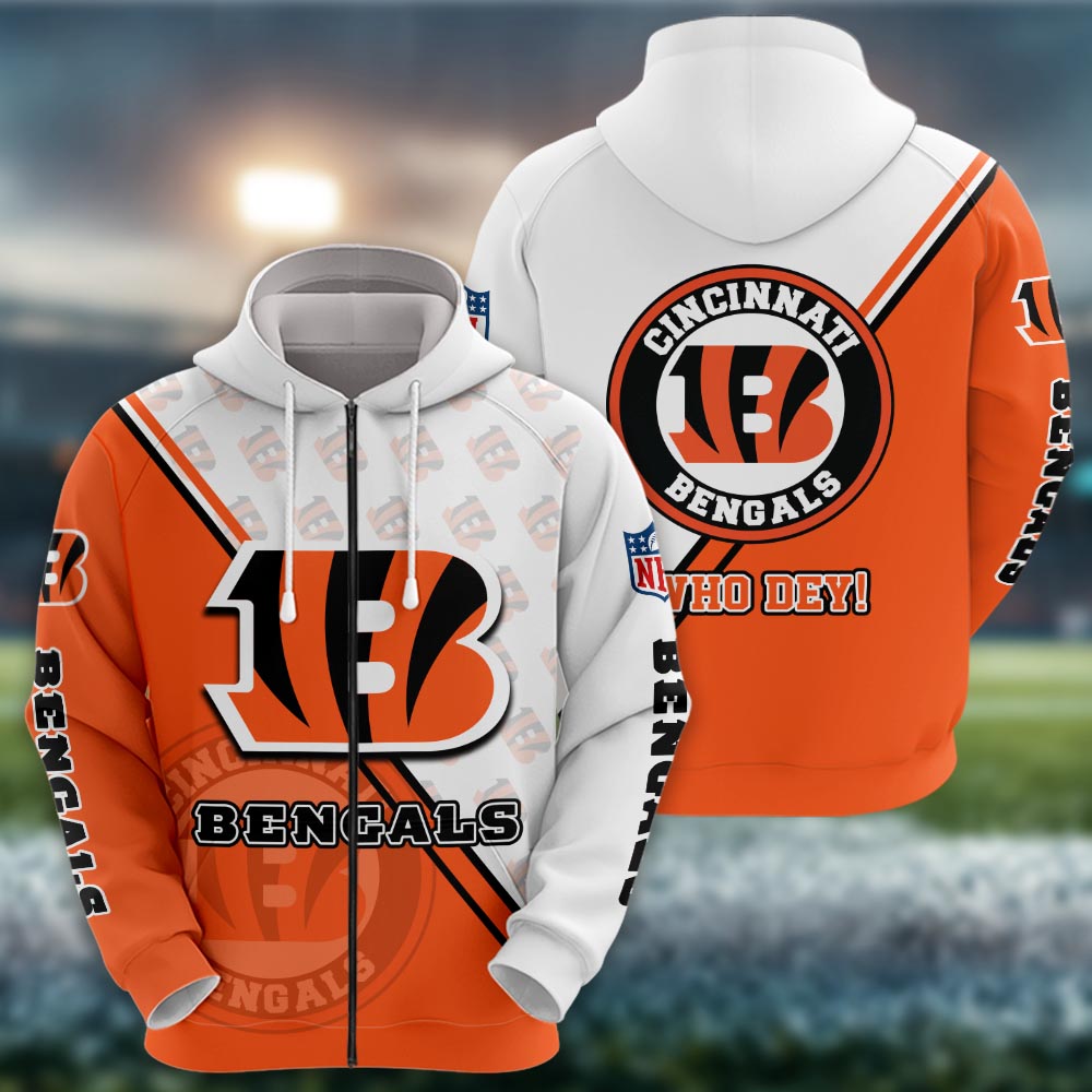 Cincinnati Bengals Logo 3d Clothing
