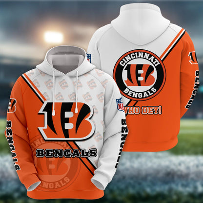 Cincinnati Bengals Logo 3d Clothing