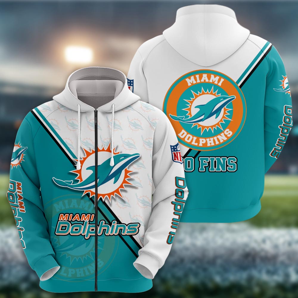 Miami Dolphins Logo 3d Clothing