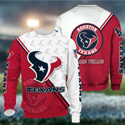 Houston Texans Logo 3d Clothing